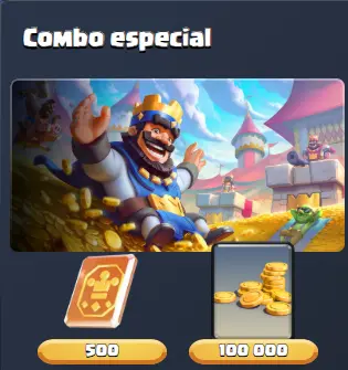 Combo Especial Clash Royale en El Salvador